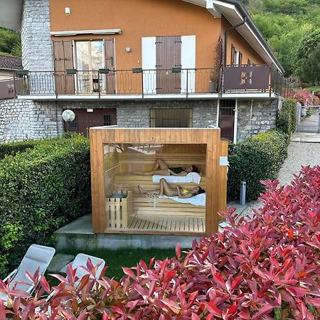 Villa Vittoria With Private Heated Pool & Shared Sauna - Bellagio Village Residence Oliveto Lario Buitenkant foto